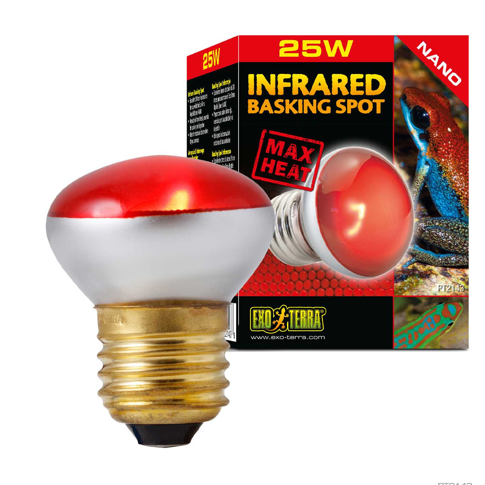 Exo Terra Infrared Basking Spot Nano 25W Czerwona do Mikroterrarium